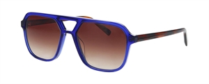 Inface FRESH Solbrille (Form: Firkantet - Farve: Blå)