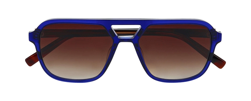 Inface FRESH Solbrille (Form: Firkantet - Farve: Blå)
