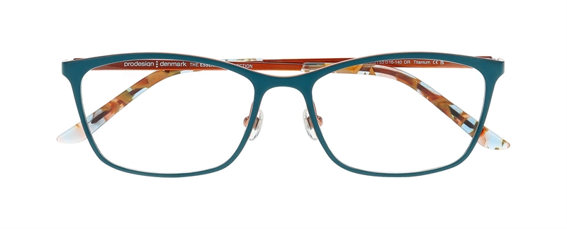 ProDesign RECESS 2 Brillestel (Form: Firkantet - Farve: Blå)