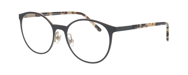ProDesign CLEAN 2 Brillestel (Form: Panto - Farve: Sort)