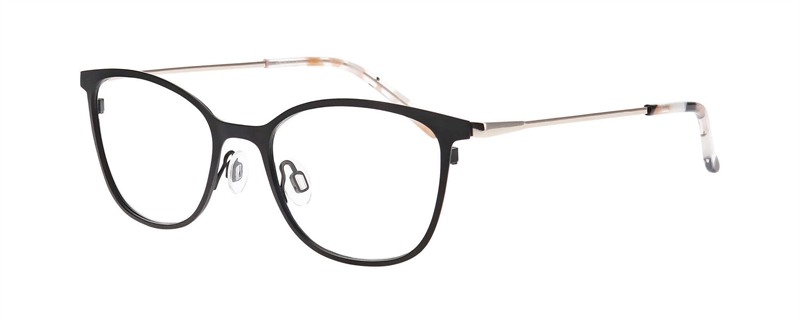 Nifties NI8527 Brillestel (Form: Cat Eye - Farve: Sort)