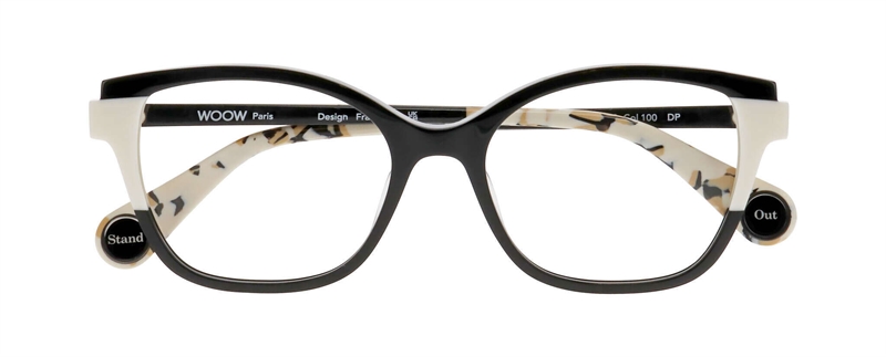 WooW STAND OUT 3 Brillestel (Form: Cat Eye - Farve: Sort)