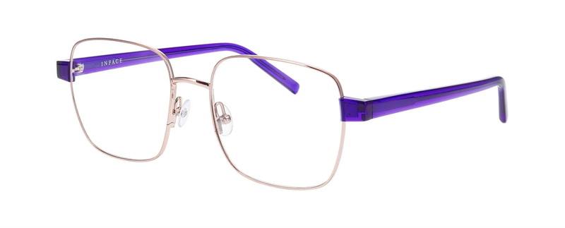 Inface GOSH Brillestel (Form: Firkantet - Farve: Lilla)