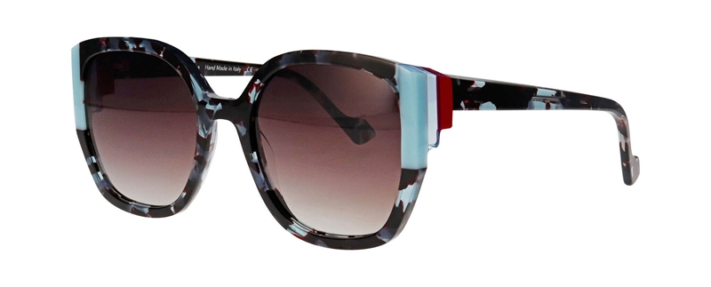 FaceAFace SUNSET 1 Solbrille (Form: Firkantet - Farve: Blå)