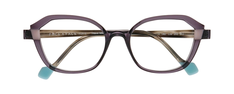 FaceAFace BLINK 2 Brillestel (Form: Firkantet - Farve: Lilla)