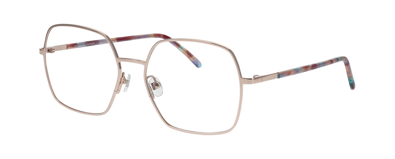 ProDesign REFINE 1 Brillestel (Form: Firkantet - Farve: Pink)