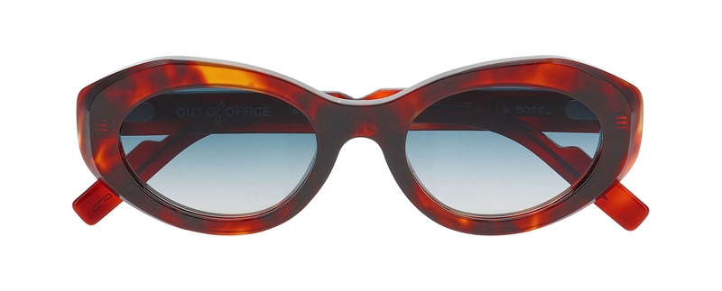 FaceAFace LA BOSS Solbrille (Form: Oval - Farve: Brun)