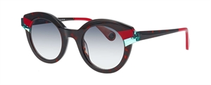 WooW SUPER GOLD 1 Solbrille (Form: Cat Eye - Farve: Brun)