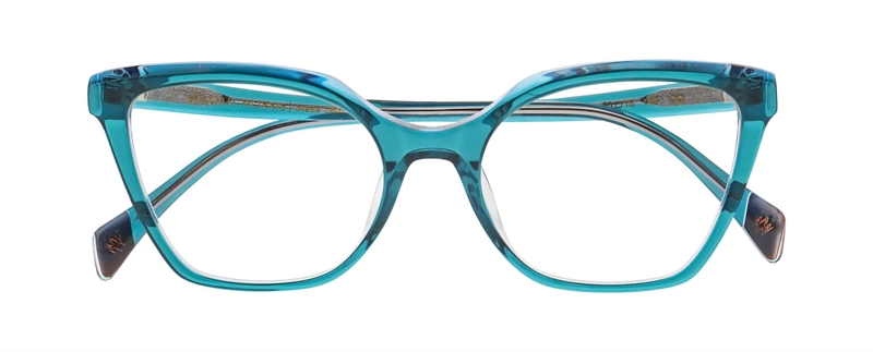 WilliamMorris FIONA Brillestel (Form: Firkantet - Farve: Blå)