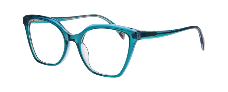 WilliamMorris FIONA Brillestel (Form: Firkantet - Farve: Blå)