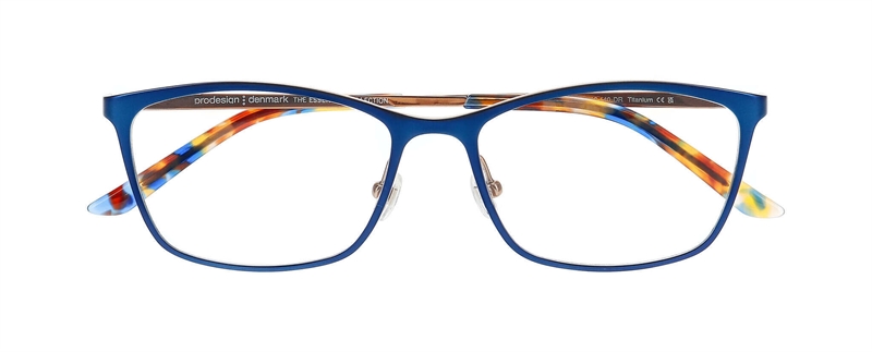 ProDesign RECESS 2 Brillestel (Form: Firkantet - Farve: Blå)