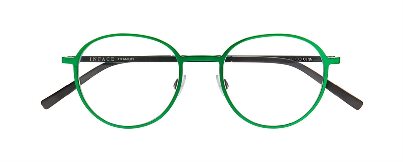 Inface RADISH Brillestel (Form: Panto - Farve: Grøn)