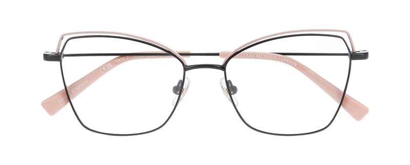 WilliamMorris TATE 2 Brillestel (Form: Firkantet - Farve: Pink)