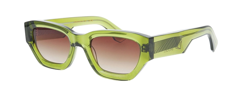 ProDesign ROCK Solbrille (Form: Firkantet - Farve: Grøn)