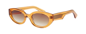 ProDesign STEAM Solbrille (Form: Oval - Farve: Orange)