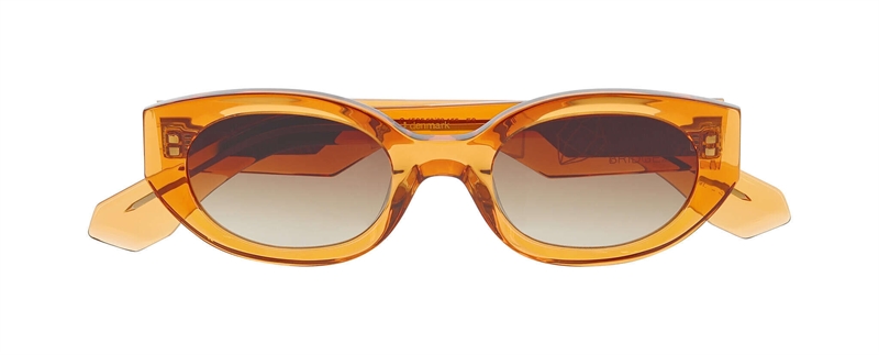 ProDesign STEAM Solbrille (Form: Oval - Farve: Orange)