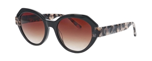 ProDesign SOL 3 S Solbrille (Form: Cat Eye - Farve: Sort)