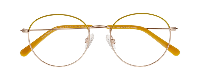 WilliamMorris 50319 Brillestel (Form: Rund - Farve: Orange)