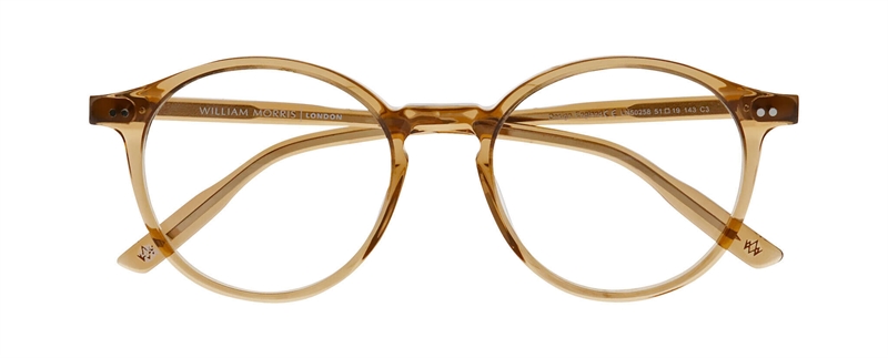 WilliamMorris 50258 Brillestel (Form: Rund - Farve: Guld)