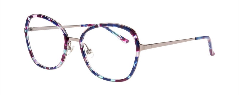ProDesign DUAL 2 Brillestel (Form: Firkantet - Farve: Lilla)