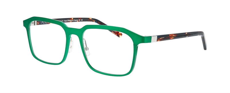 FaceAFace ALIUM HACK 3 Brillestel (Form: Firkantet - Farve: Grøn)