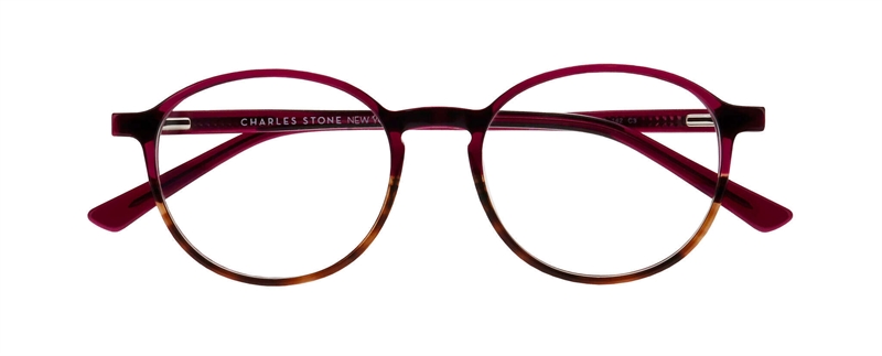 CharlesStone 30135 Brillestel (Form: Rund - Farve: Lilla)