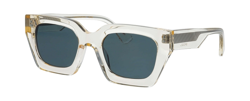 ProDesign ICE Solbrille (Form: Firkantet - Farve: Hvid)