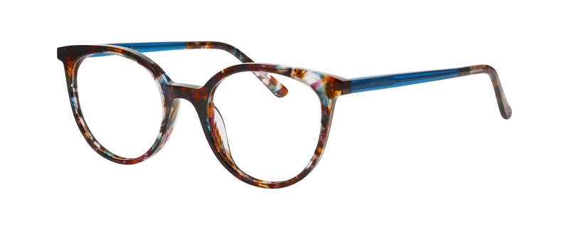 Nifties NI9515 Brillestel (Form: Cat Eye - Farve: Blå)