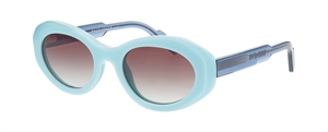 FaceAFace LA BOSS Solbrille (Form: Oval - Farve: Blå)