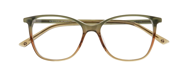 WilliamMorris 50282 Brillestel (Form: Rund - Farve: Grøn)
