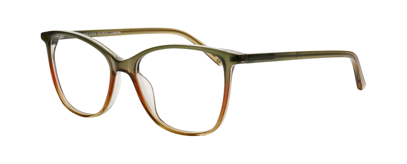 WilliamMorris 50282 Brillestel (Form: Rund - Farve: Grøn)