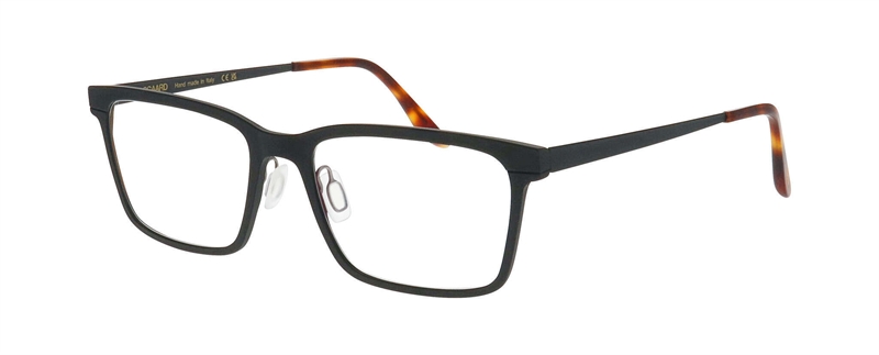 Kilsgaard ALUMINUM 19 Brillestel (Form: Firkantet - Farve: Sort)