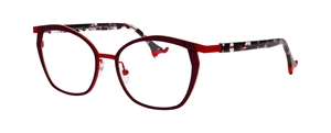 FaceAFace BOCCA COCTO 3 Brillestel (Form: Rund - Farve: Rød)