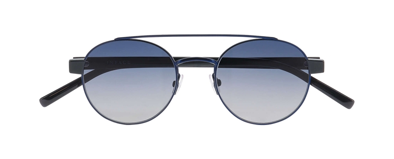 Inface OUCH Solbrille (Form: Panto - Farve: Blå)