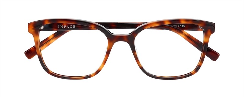 Inface FRIENDLY Brillestel (Form: Firkantet - Farve: Brun)