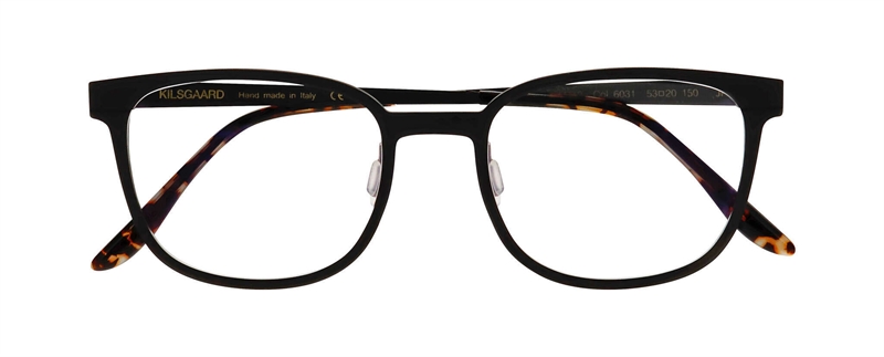 Kilsgaard ALUMINUM 12 Brillestel (Form: Andet - Farve: Sort)