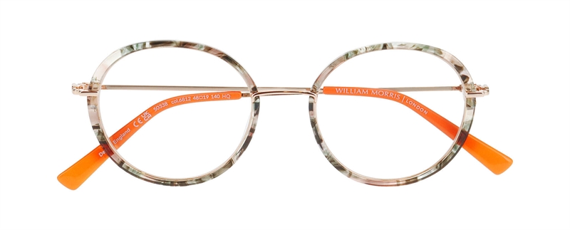 WilliamMorris 50338 Brillestel (Form: Oval - Farve: Grå)