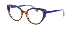 WooW BLACK JACK 2 Brillestel (Form: Cat Eye - Farve: Brun)