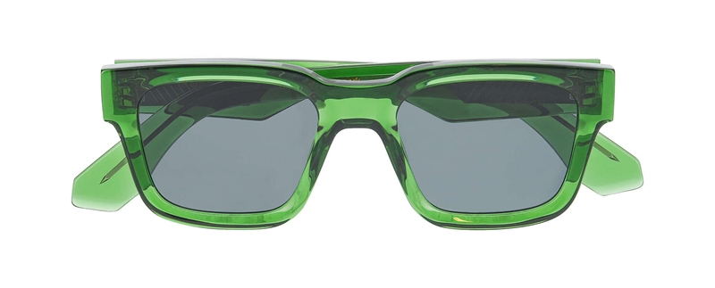 ProDesign IRON Solbrille (Form: Firkantet - Farve: Grøn)