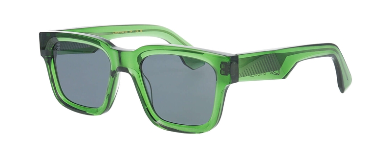 ProDesign IRON Solbrille (Form: Firkantet - Farve: Grøn)