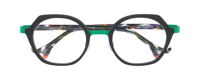 FaceAFace BOCCA SYDNEY 1 Brillestel (Form: Firkantet - Farve: Grøn)