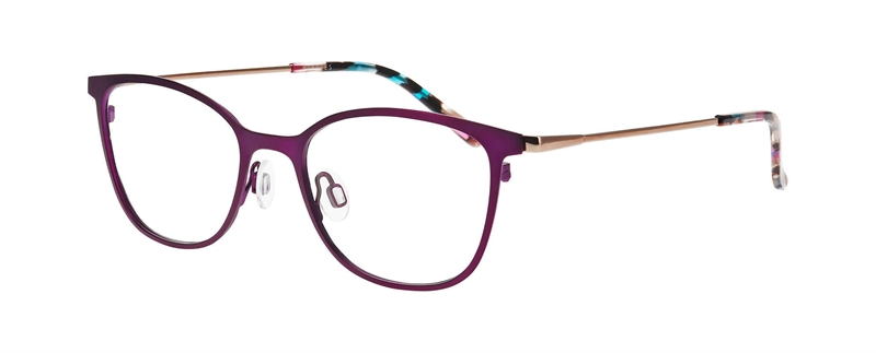 Nifties NI8527 Brillestel (Form: Cat Eye - Farve: Lilla)