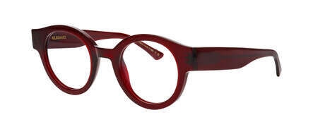 Kilsgaard ACETATE 19 Brillestel (Form: Rund - Farve: Rød)