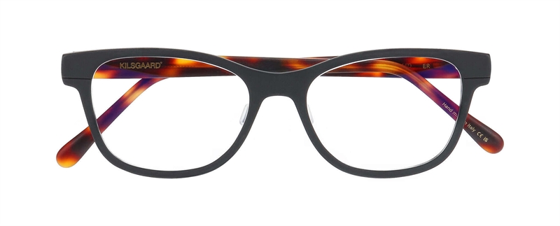 Kilsgaard ALUMINUM 21 Brillestel (Form: Firkantet - Farve: Sort)