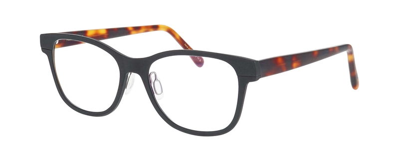 Kilsgaard ALUMINUM 21 Brillestel (Form: Firkantet - Farve: Sort)