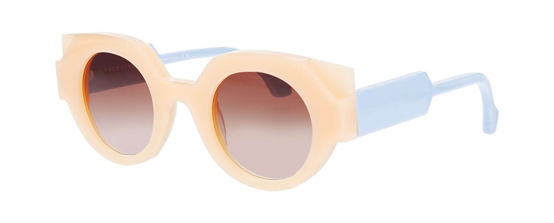FaceAFace SCREEN 1 Solbrille (Form: Panto - Farve: Transparent)