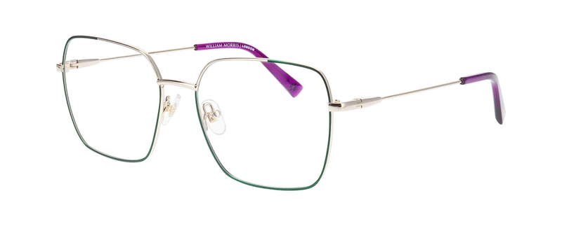 WilliamMorris PRIMROSE 1 Brillestel (Form: Firkantet - Farve: Grøn)