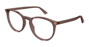 Gucci GG0027O-012 Brillestel (Form: Rund - Farve: Havana)