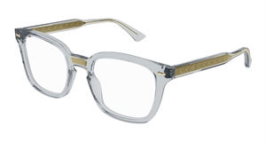 Gucci GG0184O-005 Brillestel (Form: Pilot - Farve: Grå)