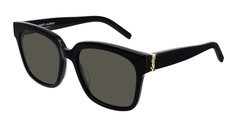 Saint Laurent SL M40-003 Solbrille (Form: Pilot - Farve: Sort)